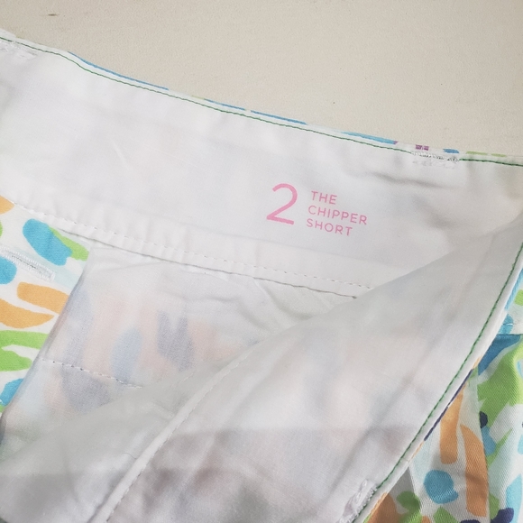 Lilly Pulitzer Sea Soirée Chipper shorts Size 2  Sea blue - Picture 6 of 13